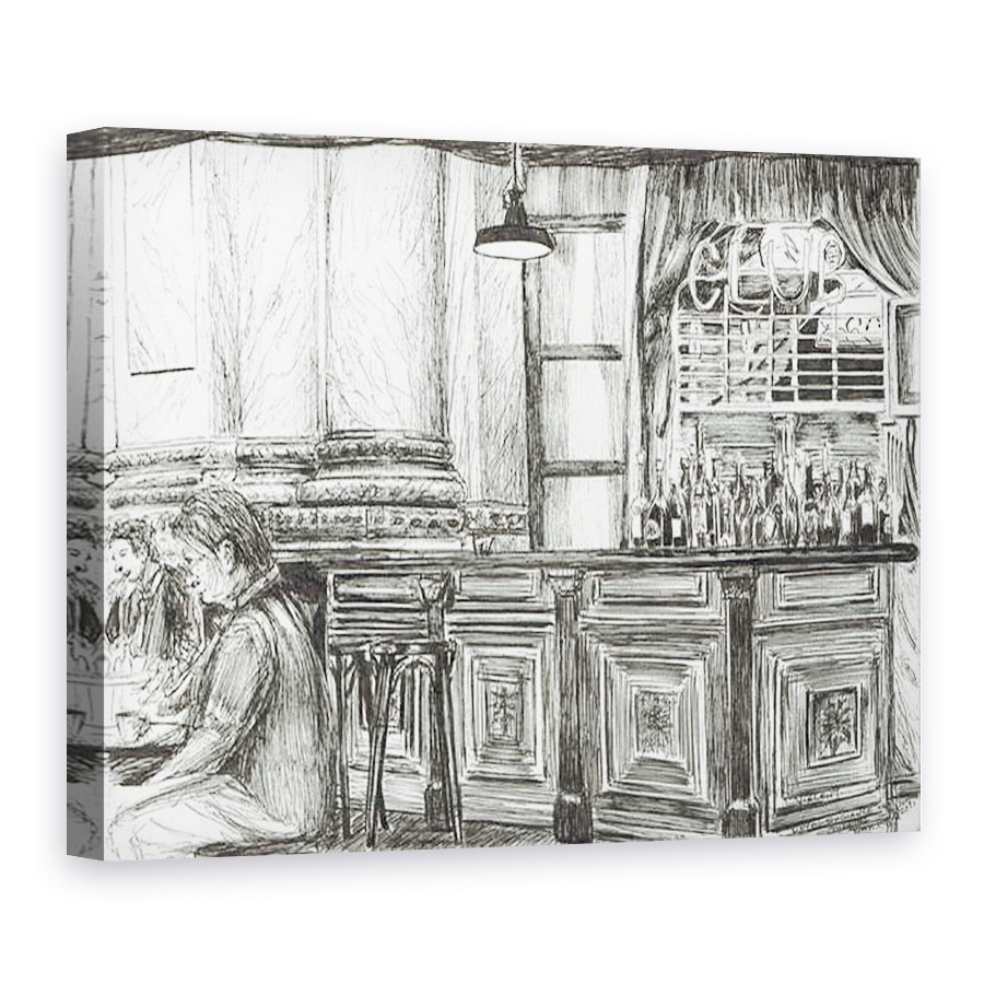 Tablou canvas - Vincent Alexander Booth - Cafenea la Royal Exchange, Manchester, 2011, 60 x 80 cm