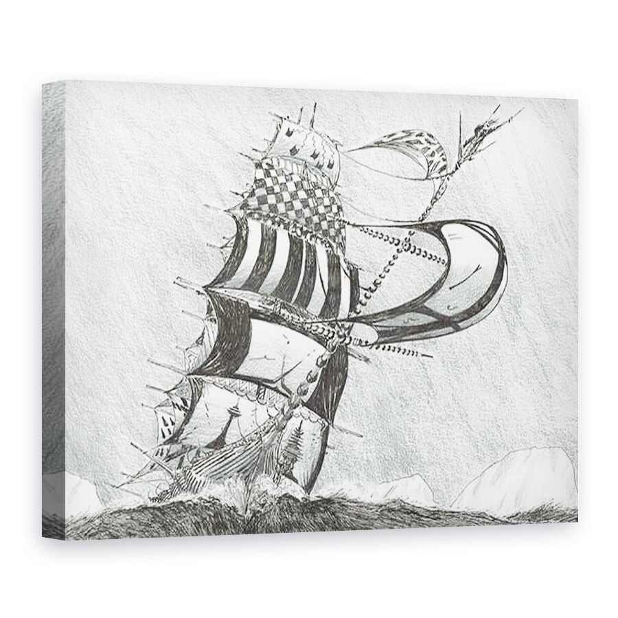 Tablou canvas - Vincent Alexander Booth - Creatorii de furtuni Printul Gustav Adolf Marea, 2017, 75 x 100 cm