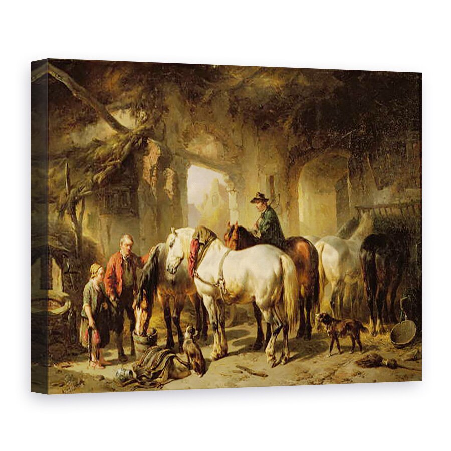 Tablou canvas - Wouter Verschuur - Cai hranire in grajd, 50 x 70 cm