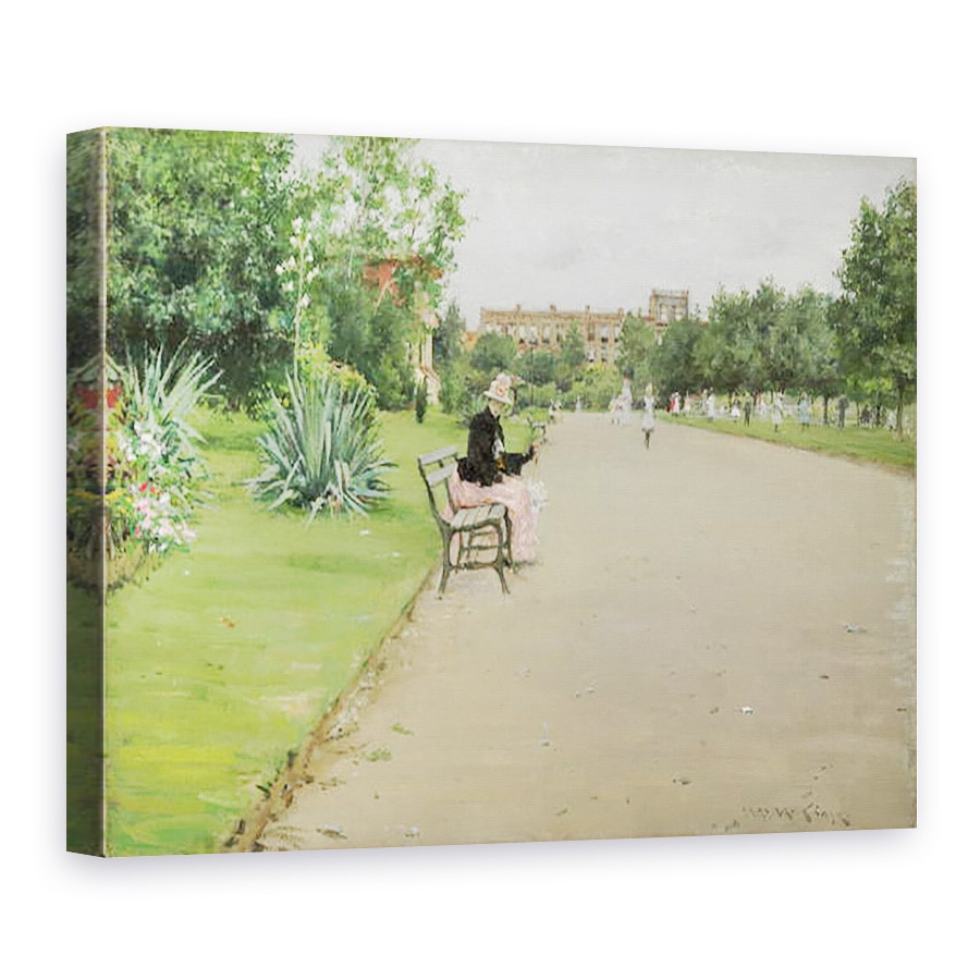 Tablou canvas - William Merritt Chase - Parcul Orasului, 50 x 70 cm