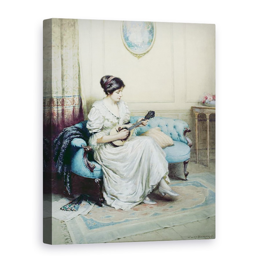 Tablou canvas - William Kay Blacklock - Interludiu muzical, 50 x 70 cm