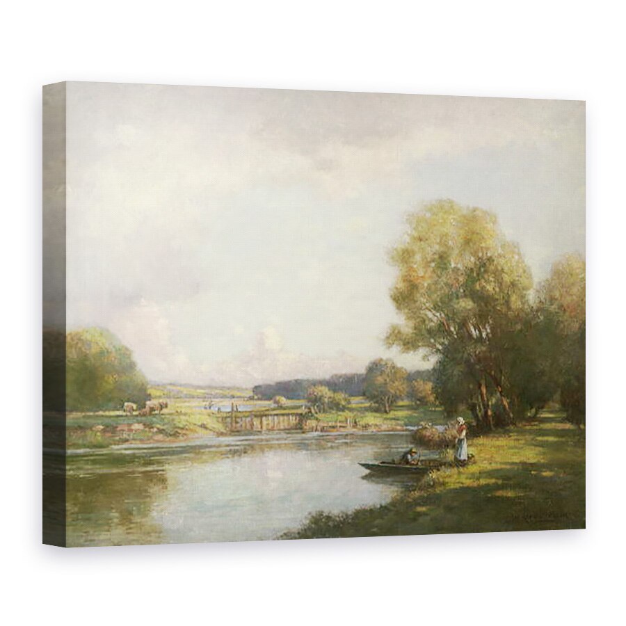 Tablou canvas - William Kay Blacklock - Vara la Hemingford Grey, 60 x 80 cm