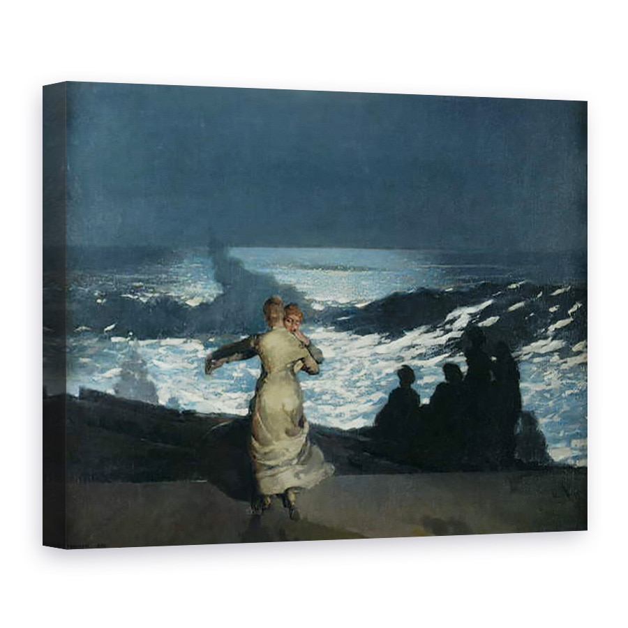 Tablou canvas - Winslow Homer - Noapte de vara, 50 x 70 cm