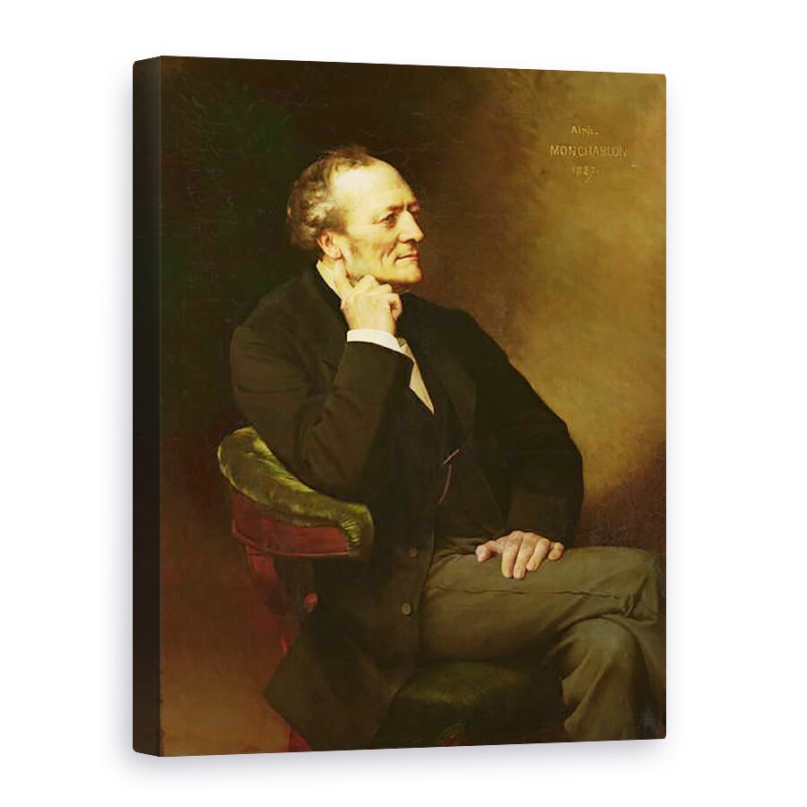 Tablou canvas - Xavier Alphonse Monchablon - Louis Joseph Bufet 1818-98 1887, 75 x 100 cm