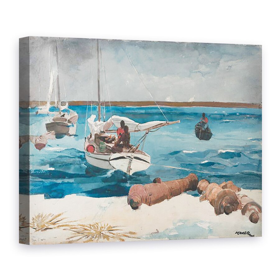 Tablou canvas - Winslow Homer - Nassau, 50 x 70 cm