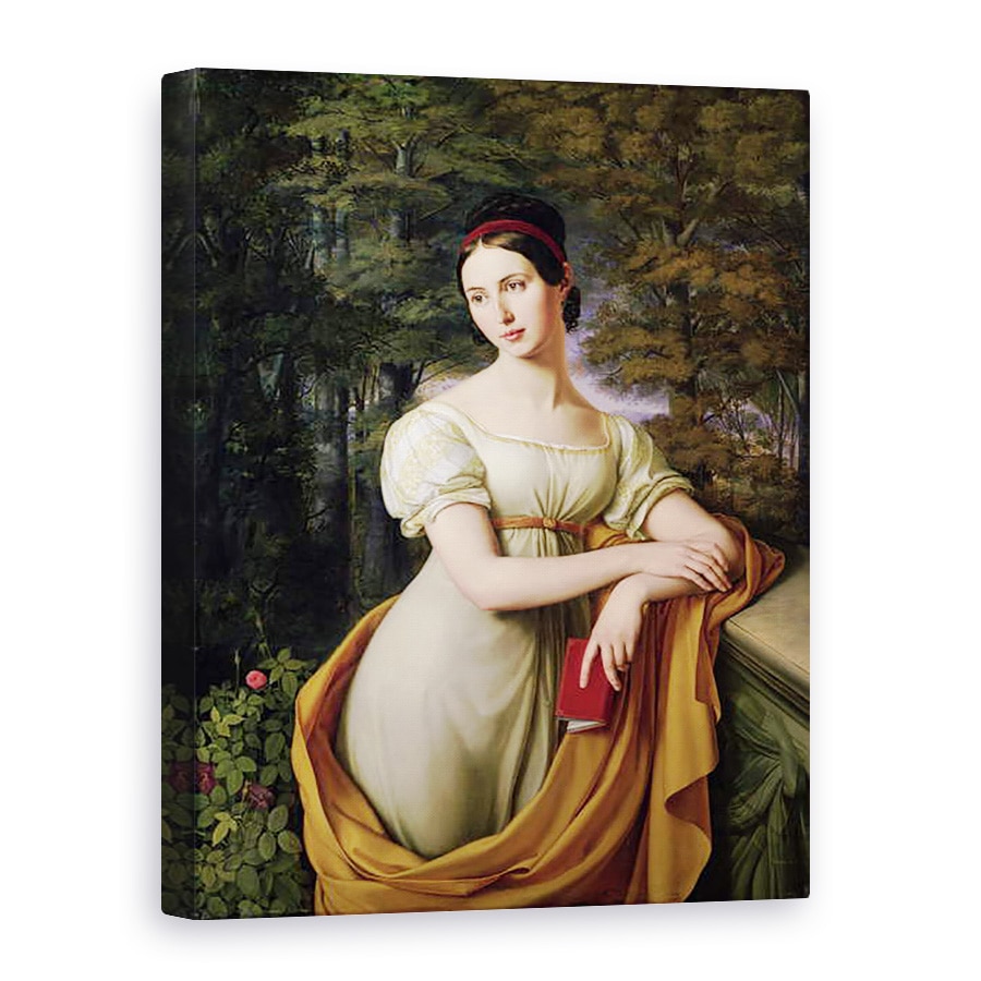 Tablou canvas - Wilhelm Schadow - Agnes Rauch 1804-81, 75 x 100 cm