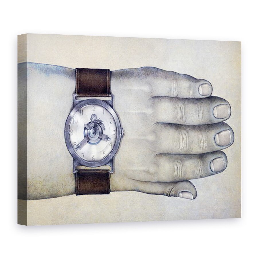 Tablou canvas - Wayne Anderson - Punctualitate,1977, 50 x 70 cm