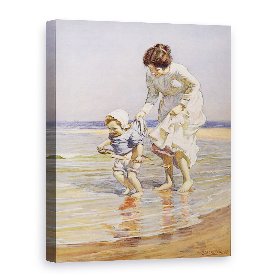 Tablou canvas - William Kay Blacklock - Paddling, 60 x 80 cm