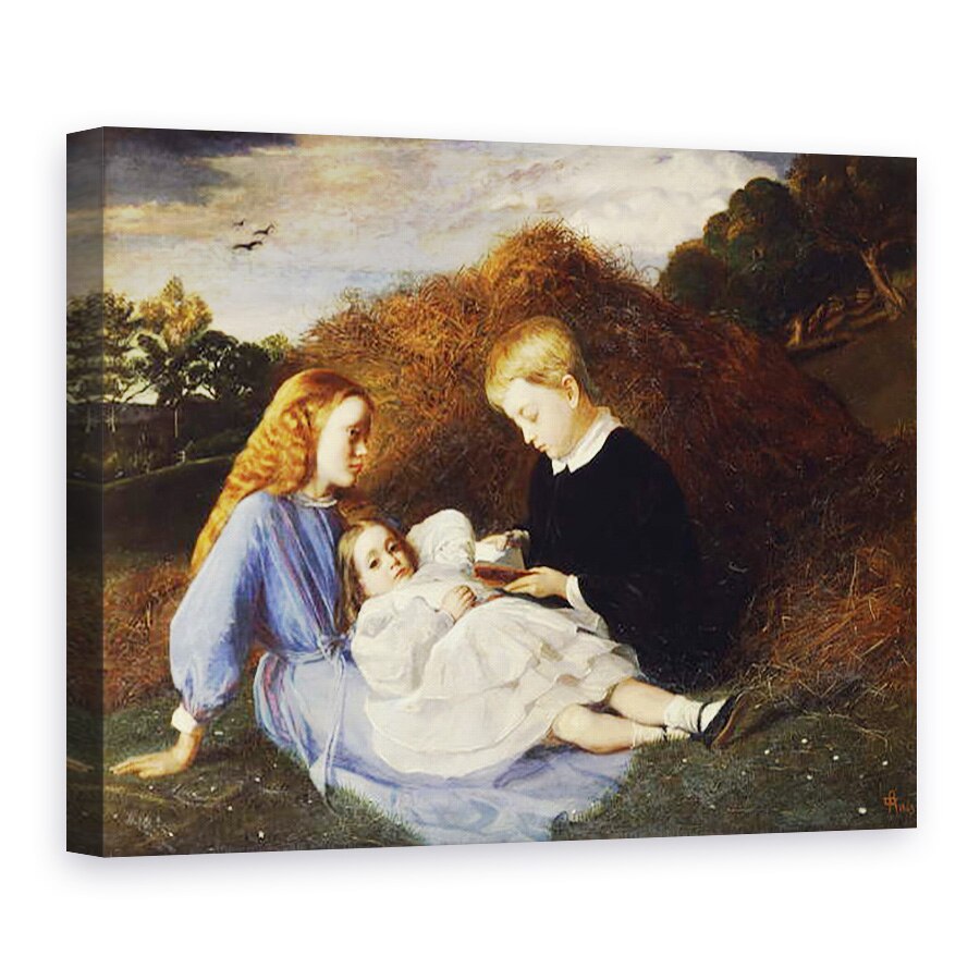 Tablou canvas - William Blake Richmond - Amy, Dorothea si Hungerford Wren Hoskyns, 60 x 80 cm