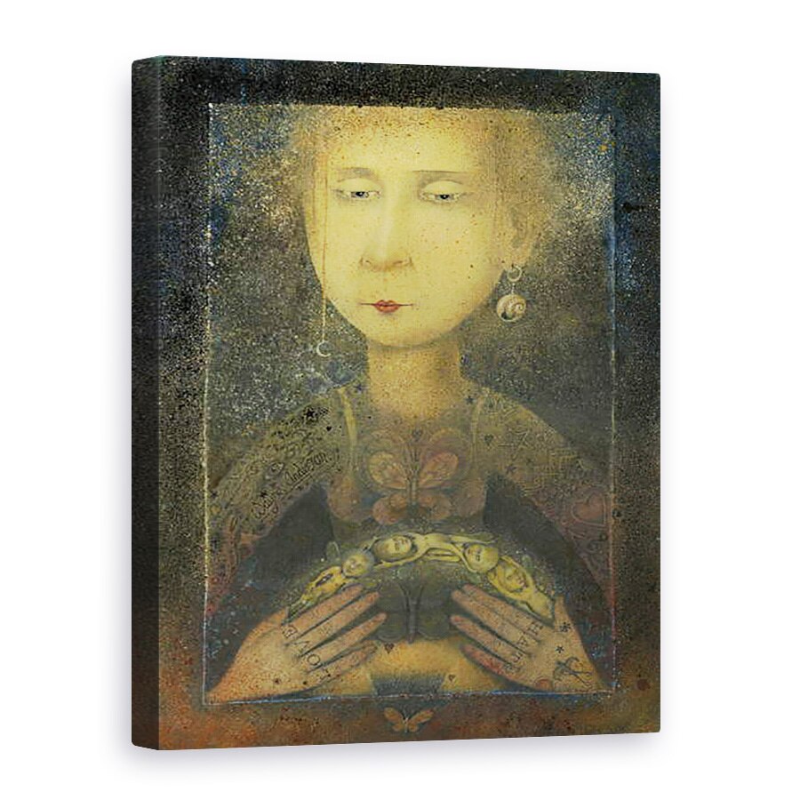 Tablou canvas - Wayne Anderson - Juggler cu zane tatuat, 50 x 70 cm