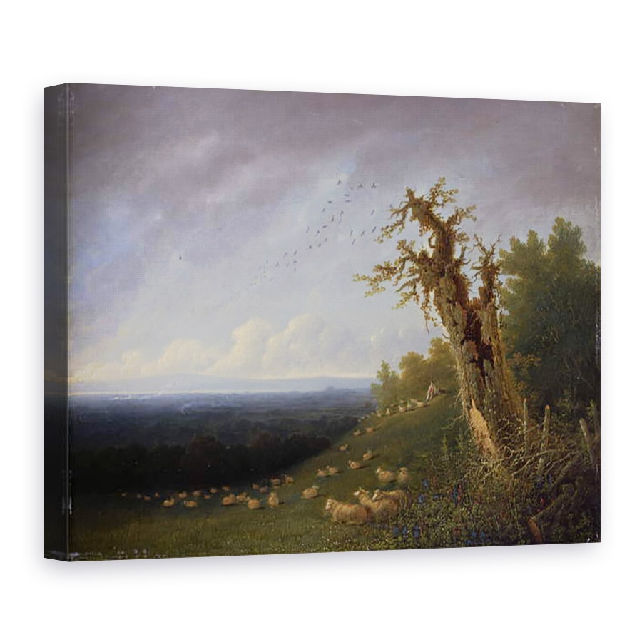 Tablou canvas - William Turner - Shepherd Boy pe un deal, 75 x 100 cm