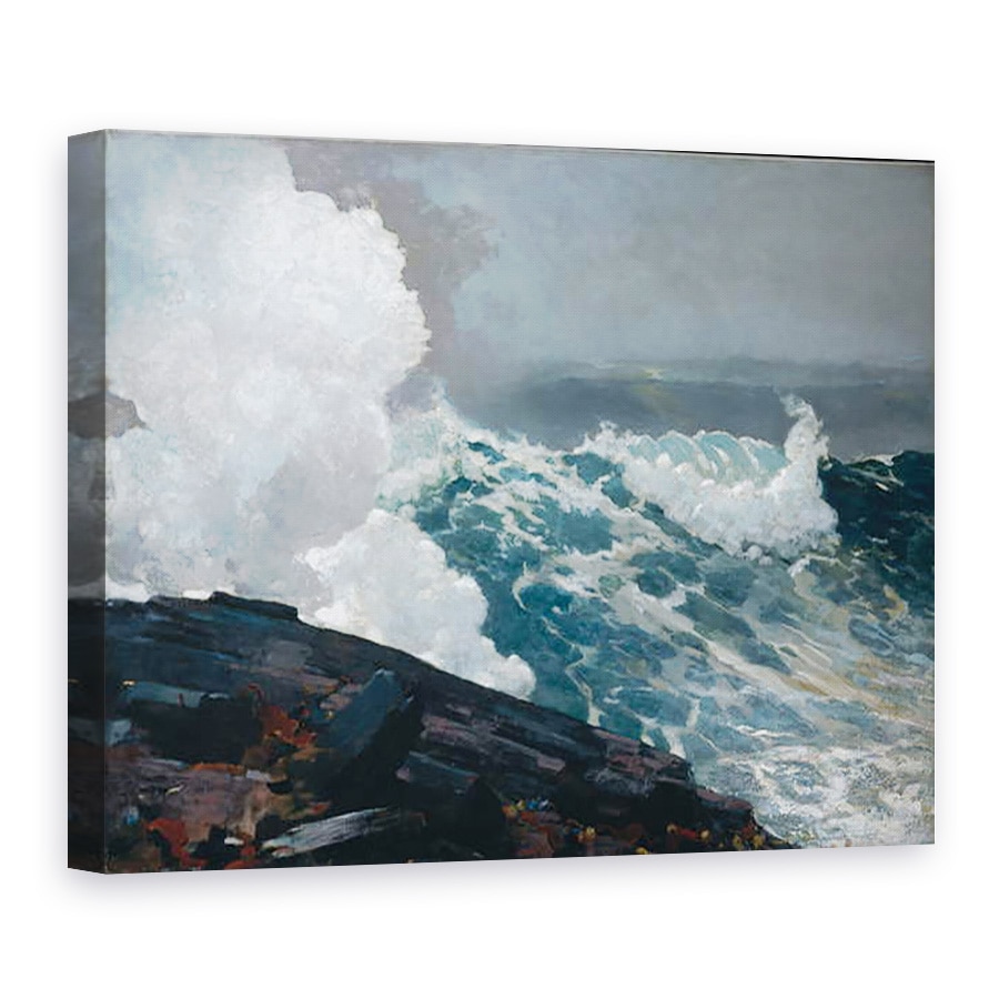 Tablou canvas - Winslow Homer - Northeaster, 75 x 100 cm