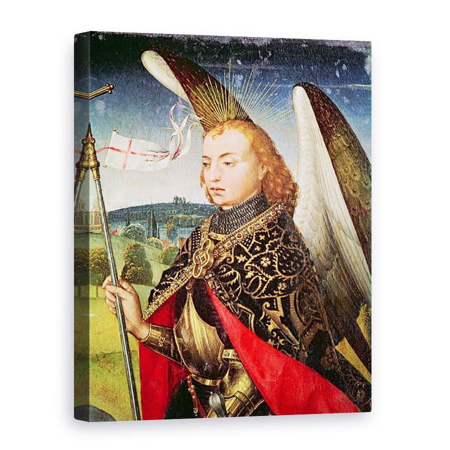 Tablou canvas - Rogier van der Weyden - Sfantul Mihail Arhanghelul, 60 x 80 cm
