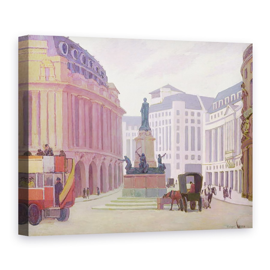 Tablou canvas - Robert Polhill Bevan - Aldwych, 60 x 80 cm