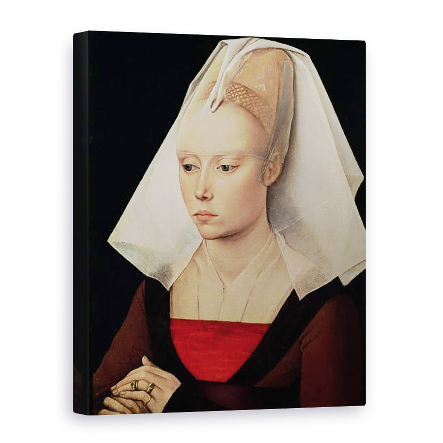 Tablou canvas - Rogier van der Weyden - Portretul unei doamne II, 60 x 80 cm