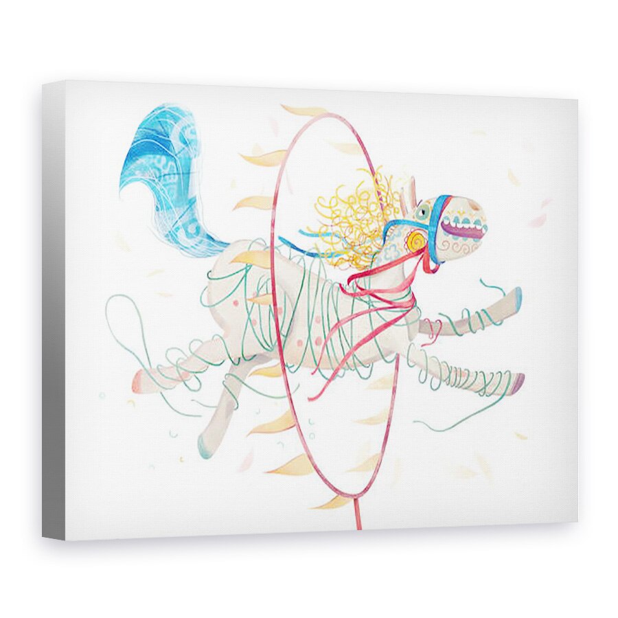 Tablou canvas - Runa Anastasiya Rudaya - Ponei circ, 2016, 60 x 80 cm