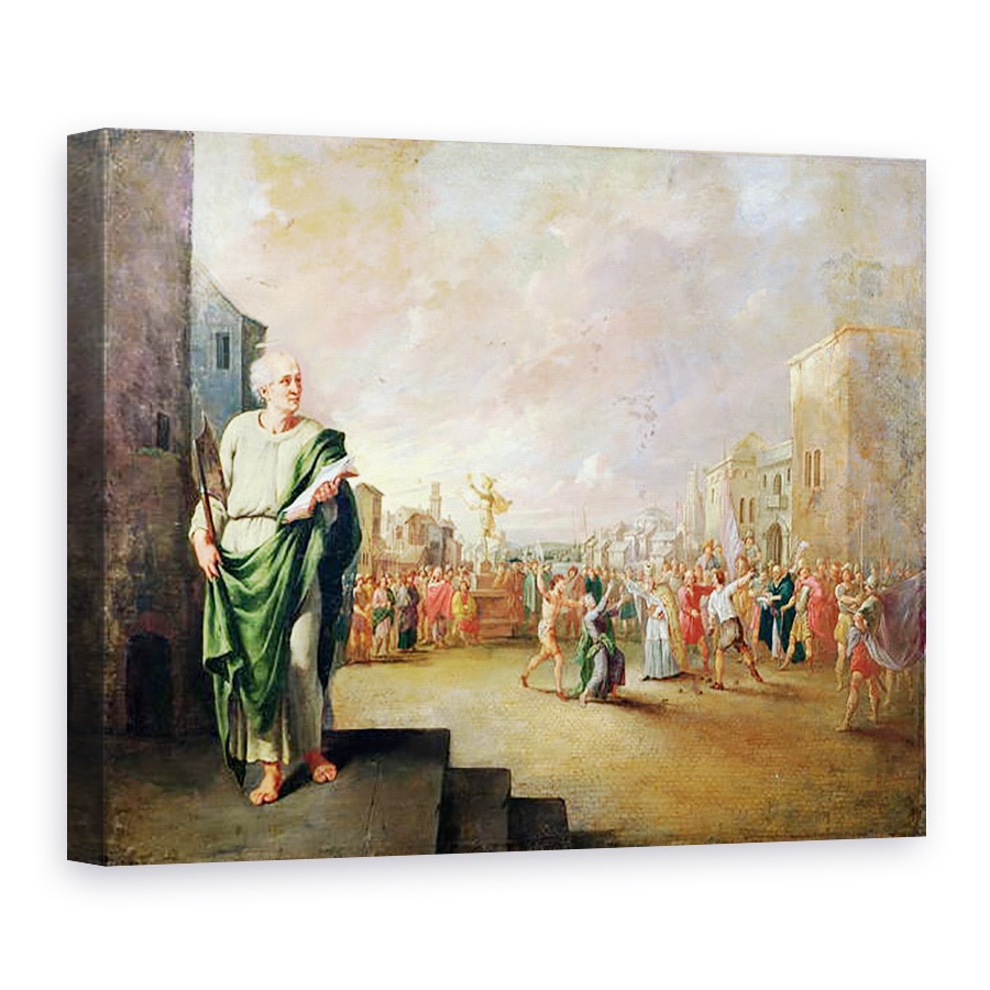 Tablou canvas - Robert van den Hoecke - Sfantul Matthias, 60 x 80 cm