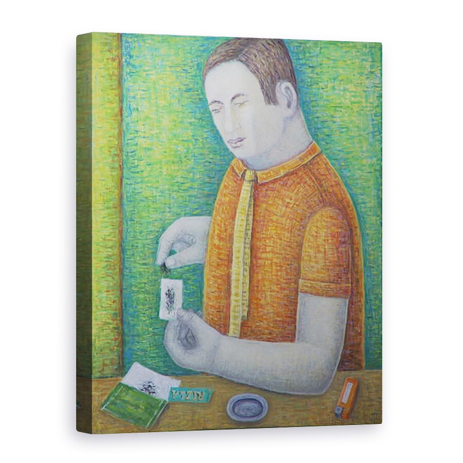 Tablou canvas - Ruth Addinall - Baiat de Aur, 75 x 100 cm