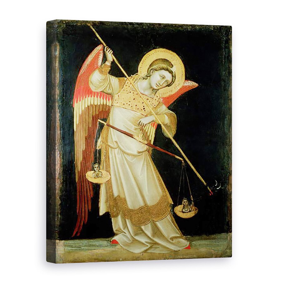 Tablou canvas - Ridolfo di Arpo Guariento - Un inger cantarind un suflet, 75 x 100 cm