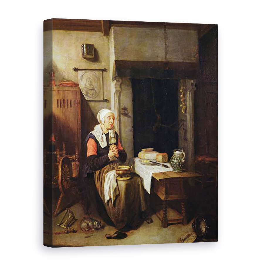 Tablou canvas - Quiringh Gerritsz van Brekelenkam - Harul, 75 x 100 cm