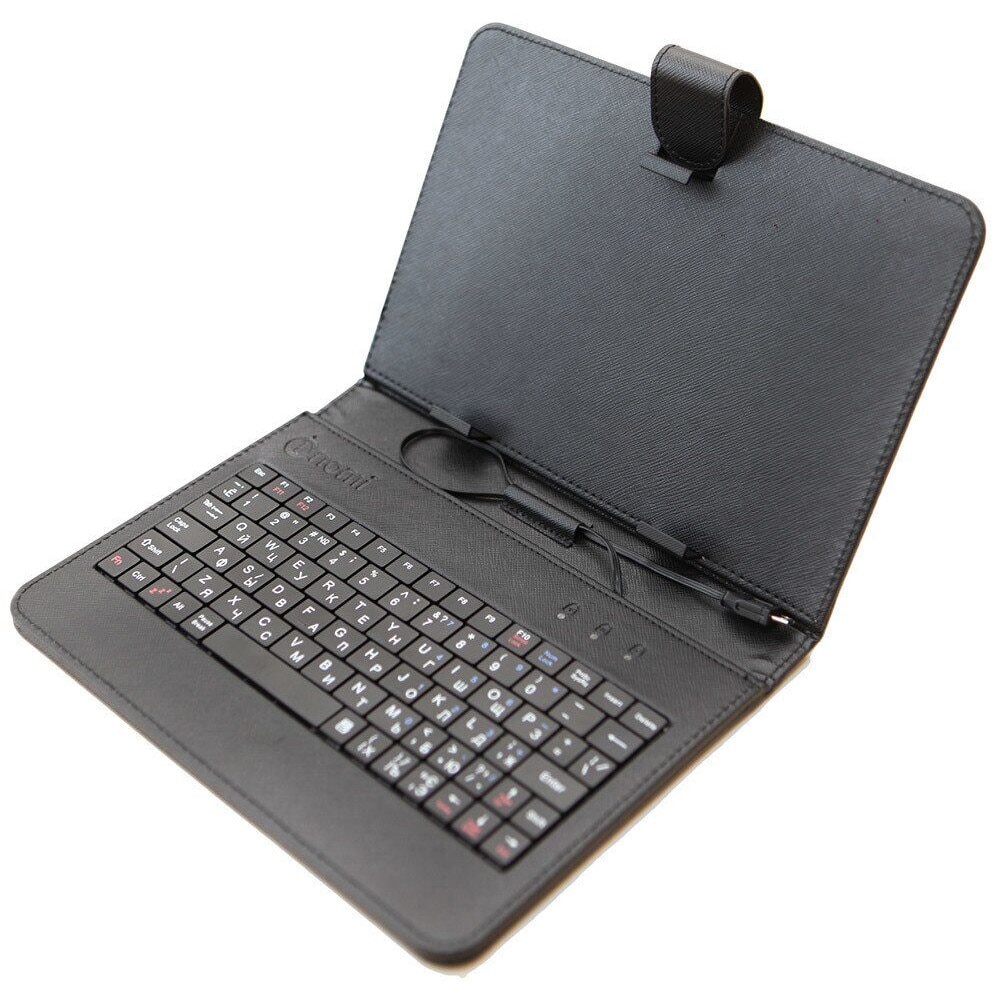 Husa Tableta 7 Inch Vakoss TK-542UK Cu Tastatura Micro Usb , Negru