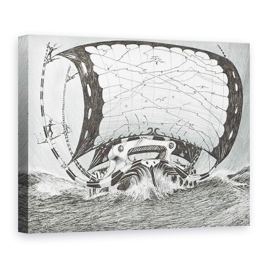 Tablou canvas - Vincent Alexander Booth - Creatorii de furtuni Chukchi Marea, 2017, 75 x 100 cm