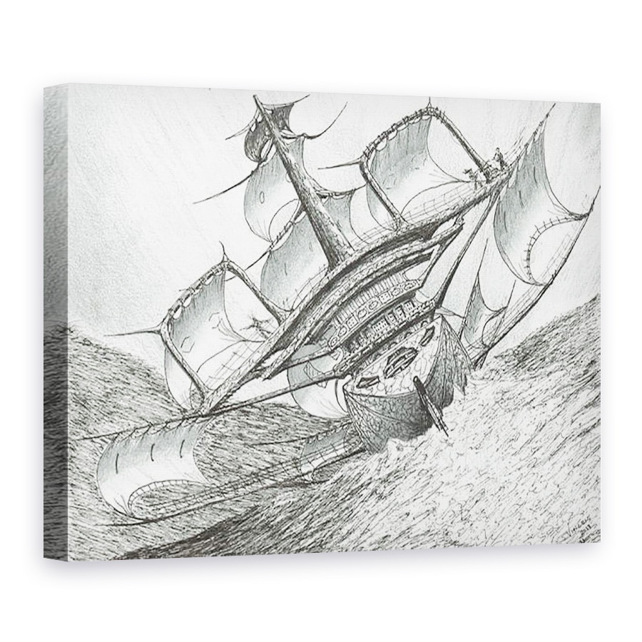 Tablou canvas - Vincent Alexander Booth - Creatorii de furtuni Marea Risser-Larson, 2017, 75 x 100 cm