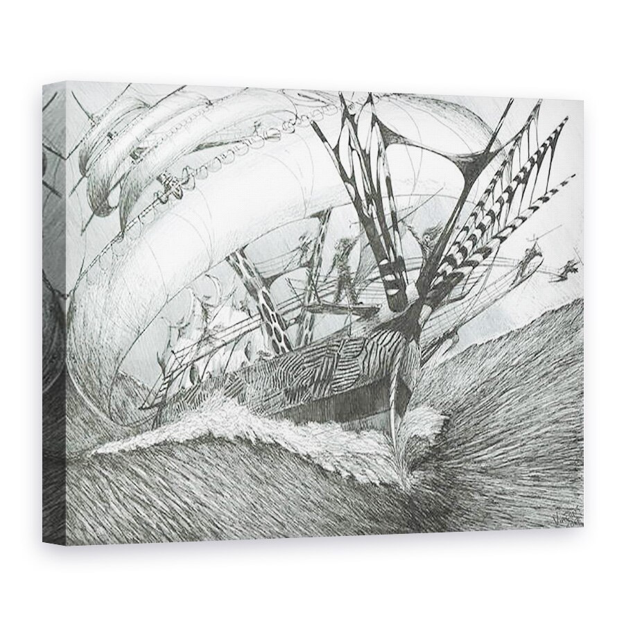 Tablou canvas - Vincent Alexander Booth - Creatorii de furtuni Oceanul Antarctic, 2017, 75 x 100 cm