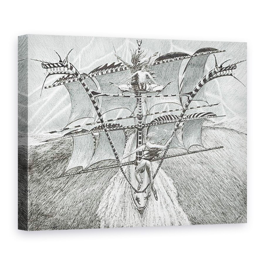 Tablou canvas - Vincent Alexander Booth - Creatorii de furtuni Marea Belingshausen, 2017, 50 x 70 cm