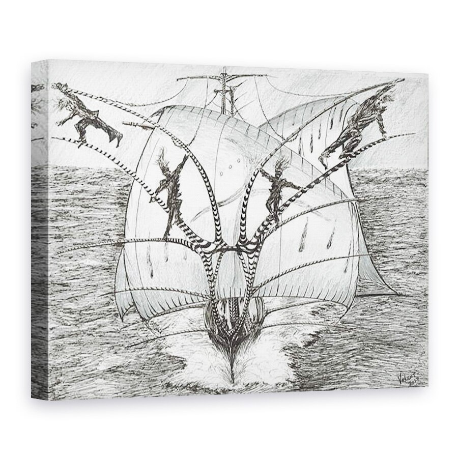 Tablou canvas - Vincent Alexander Booth - Creatorii de furtuni Marea Bismarck, 2017, 75 x 100 cm