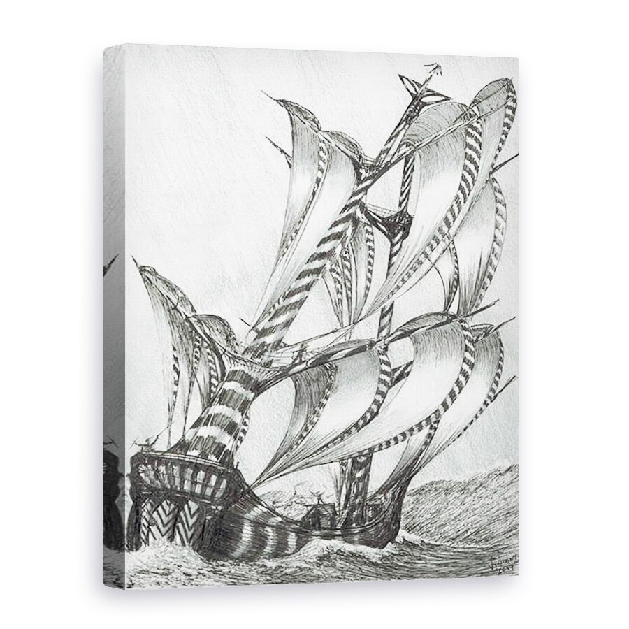 Tablou canvas - Vincent Alexander Booth - Creatorii de furtuni Marea Solomon, 2017, 60 x 80 cm