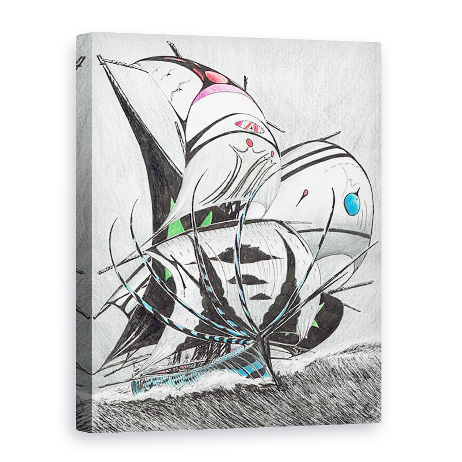 Tablou canvas - Vincent Alexander Booth - Creatorii de furtuni Marea Andaman, 2017, 50 x 70 cm