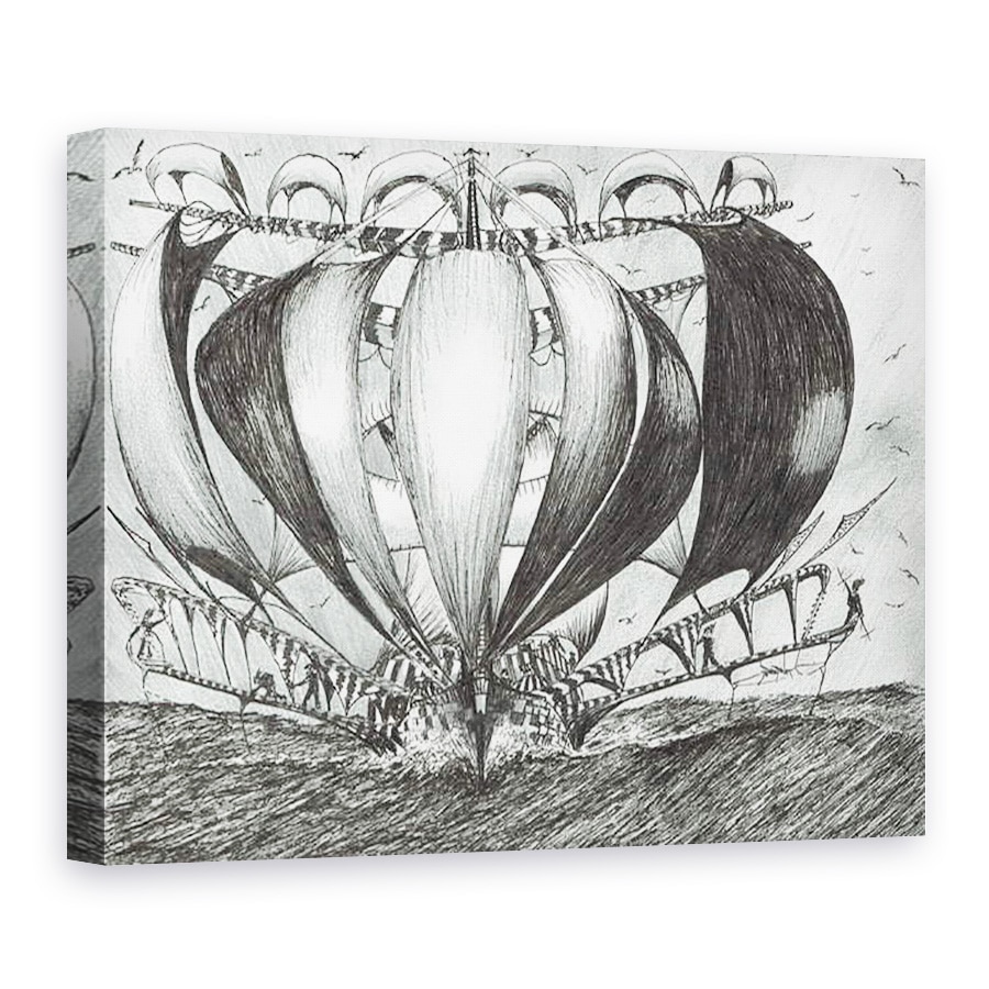 Tablou canvas - Vincent Alexander Booth - Creatorii de furtuni Marea Pechora, 2017, 75 x 100 cm