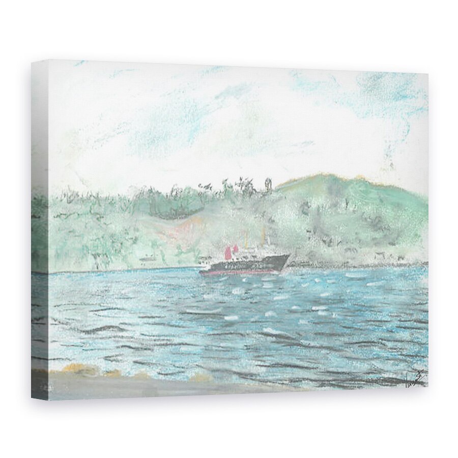 Tablou canvas - Vincent Alexander Booth - Feribotul catre Insula Jura, 2005, 50 x 70 cm