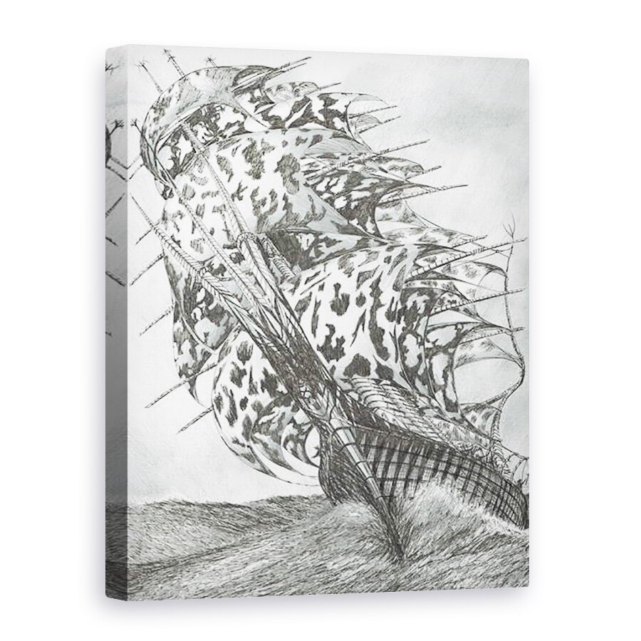 Tablou canvas - Vincent Alexander Booth - Creatorii de furtuni Marea Nordului, 2017, 60 x 80 cm