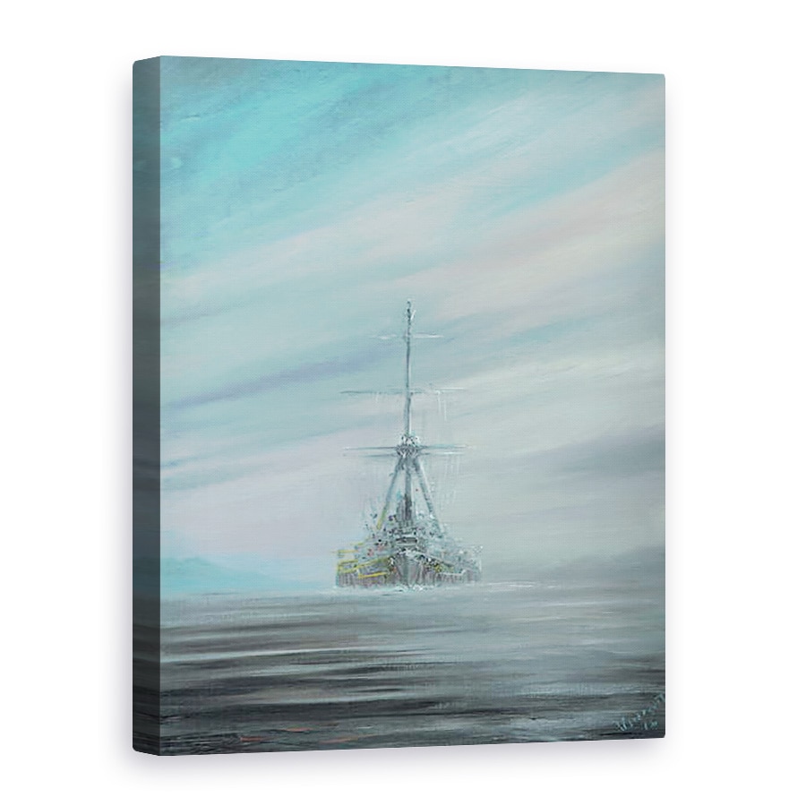Tablou canvas - Vincent Alexander Booth - SMS Derfflinger Scapa Flow 1919, 2016, 50 x 70 cm