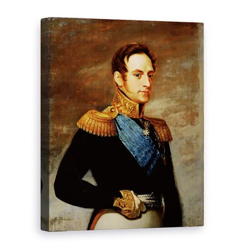 Tablou canvas - Vasili Andreevich Tropinin - Portretul tarului Nicolae I 1796-1855 1826, 75 x 100 cm Tablou canvas - Vasili Andreevich Tropinin - Portretul tarului Nicolae I 1796-1855 1826, 75 x 100 cm