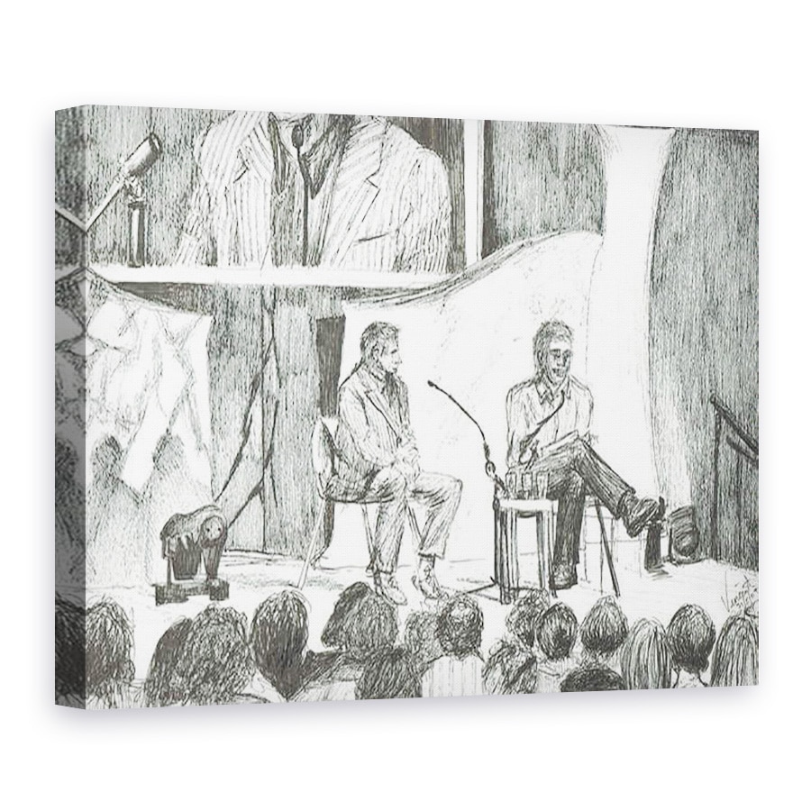 Tablou canvas - Vincent Alexander Booth - Interviu cu Johnny Walker, 2007,, 75 x 100 cm