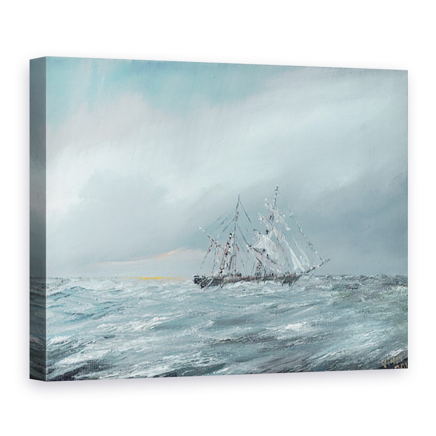 Tablou canvas - Vincent Alexander Booth - Mary Celeste in deriva 5 decembrie 1872, 2016, 75 x 100 cm