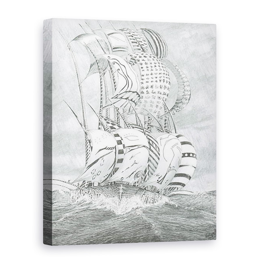 Tablou canvas - Vincent Alexander Booth - Creatorii de furtuni Mawson Marea, 2018, 75 x 100 cm