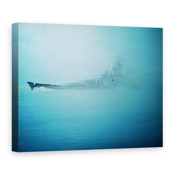 Tablou canvas - Vincent Alexander Booth - Scharnhorst in ceata dimineata Channel Dash 1942, 2014, 75 x 100 cm Tablou canvas - Vincent Alexander Booth - Scharnhorst in ceata dimineata Channel Dash 1942, 2014, 75 x 100 cm