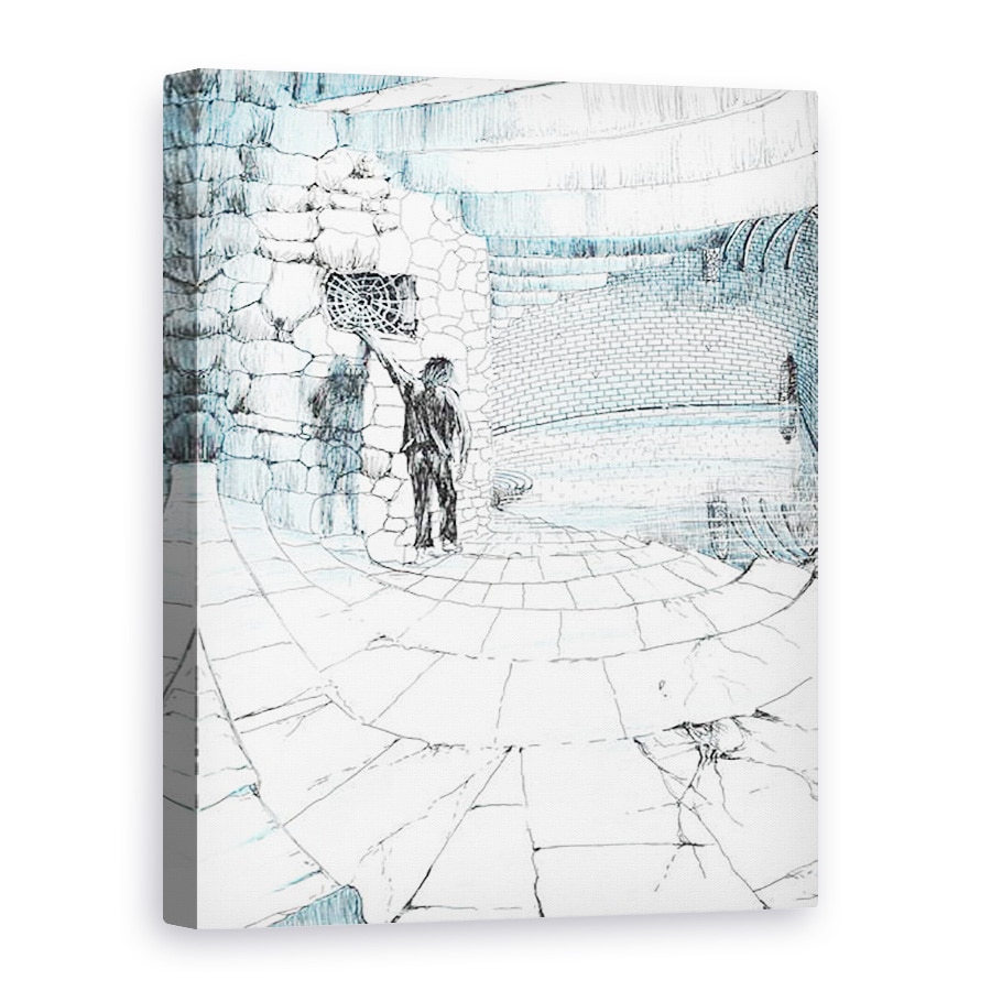 Tablou canvas - Vincent Alexander Booth - page39, Castelul din padurea Findhorn, 2006, 50 x 70 cm