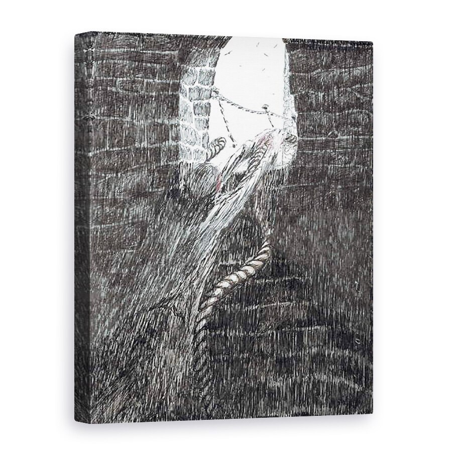 Tablou canvas - Vincent Alexander Booth - Page33, Castelul din padurea Findhorn, 2006, 60 x 80 cm