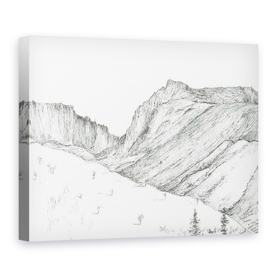 Tablou canvas - Vincent Alexander Booth - Scafell, 2005, 50 x 70 cm