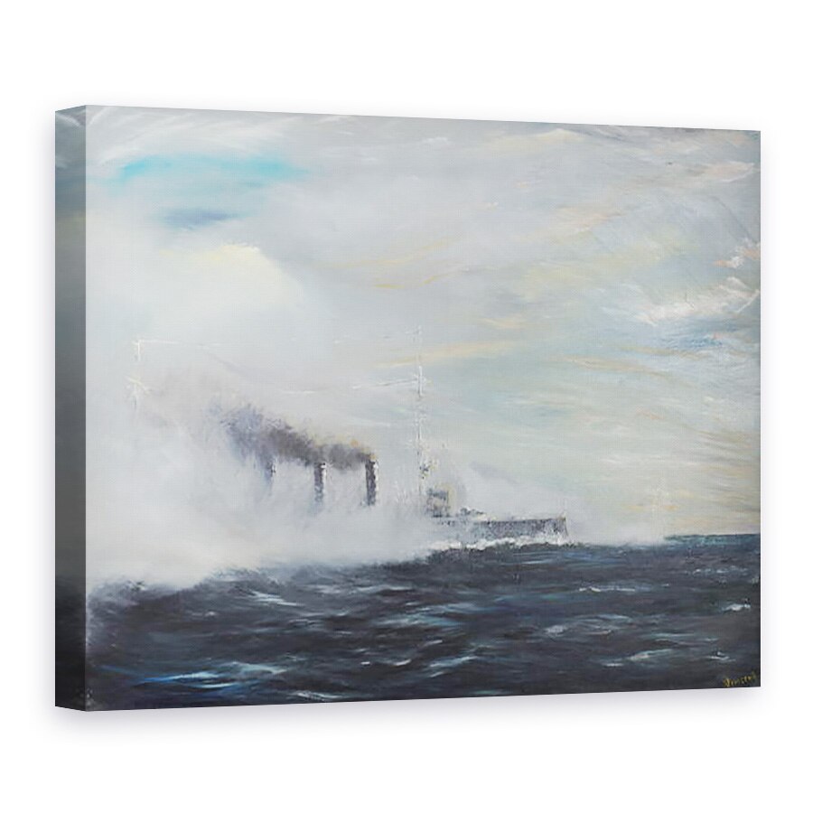 Tablou canvas - Vincent Alexander Booth - SMS Emden Lebada Estului 1914, 2011, 50 x 70 cm