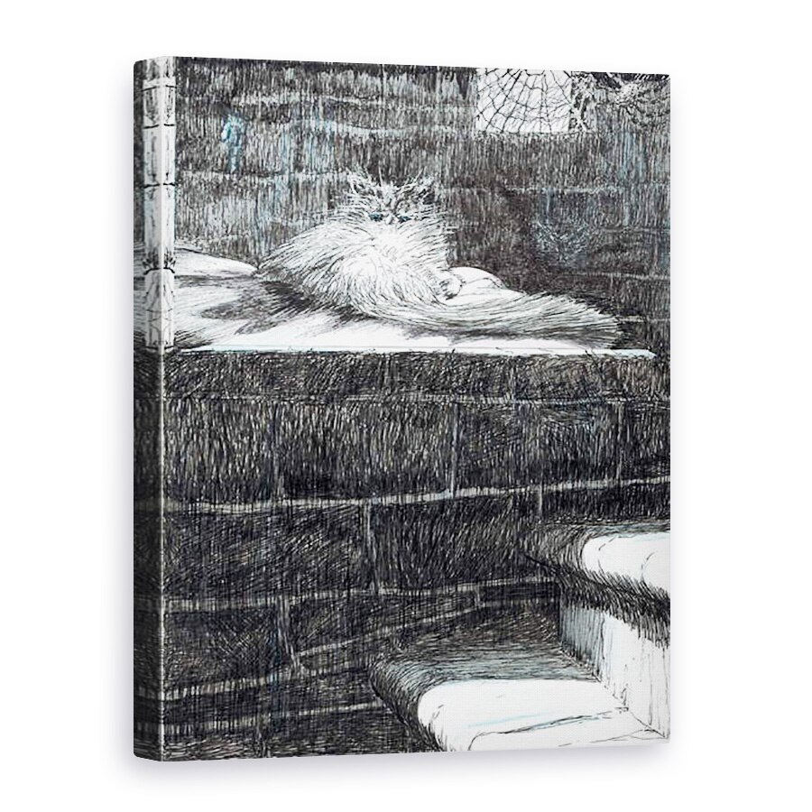 Tablou canvas - Vincent Alexander Booth - Page21, Castelul din padurea Findhorn, 2006, 75 x 100 cm