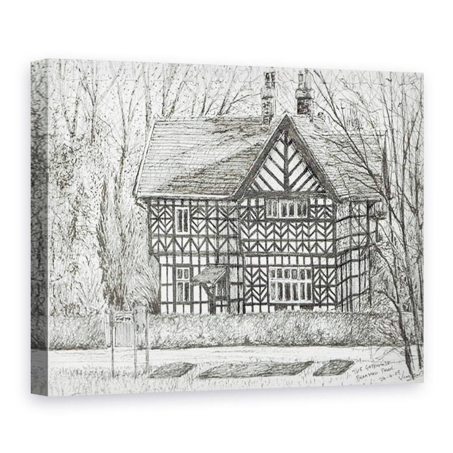 Tablou canvas - Vincent Alexander Booth - Casa Portii din Parcul Bramhall, 2007, 60 x 80 cm