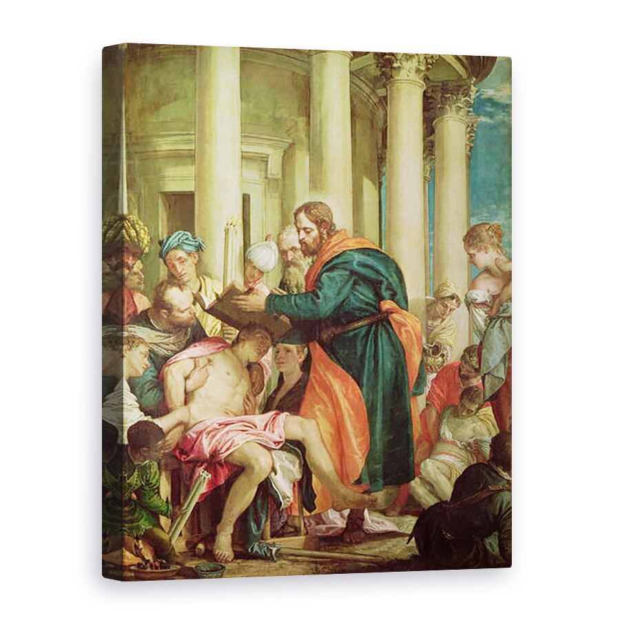 Tablou canvas - Veronese - Miracolul Sfantului Barnaba, 60 x 80 cm