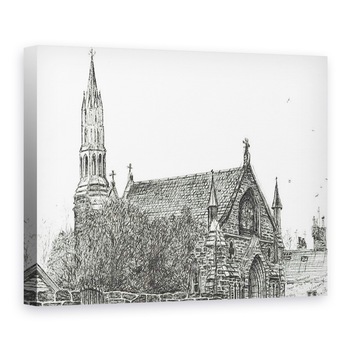 Tablou canvas - Vincent Alexander Booth - Biserica de la Stonehaven, Scotia, 2007, 50 x 70 cm Tablou canvas - Vincent Alexander Booth - Biserica de la Stonehaven, Scotia, 2007, 50 x 70 cm