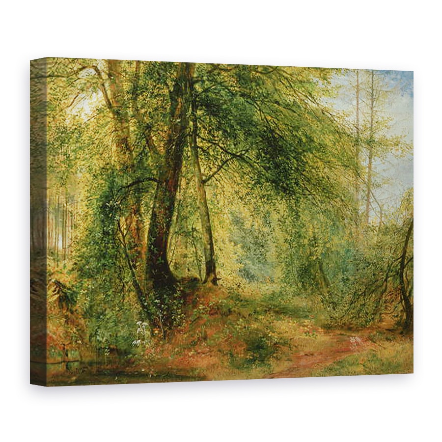 Tablou canvas - Richard Redgrave - Oglinda Woodland, 75 x 100 cm
